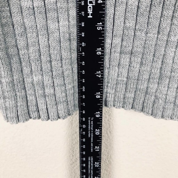 Glory USA Sweater Black White Fairisle Mock Neck Pullover Cropped Size Small - Picture 9 of 14